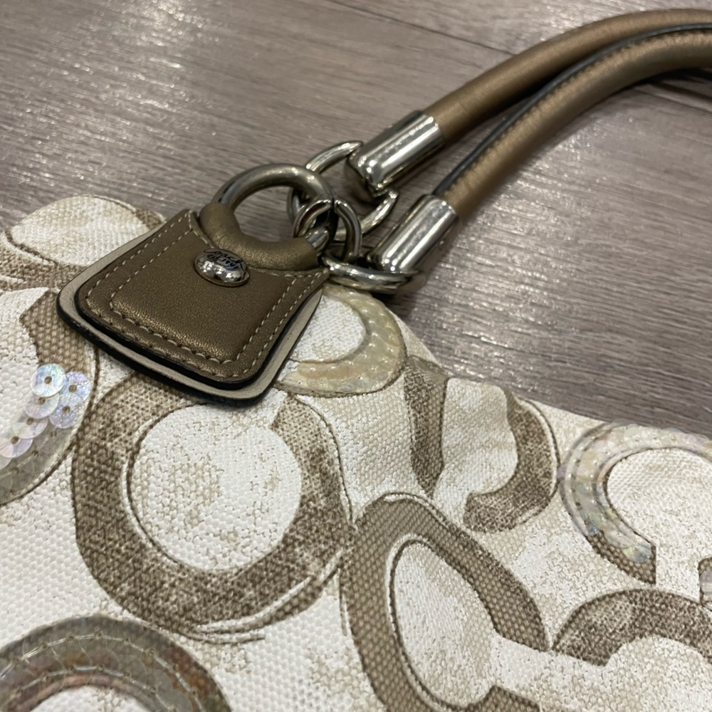 Coach KRISTIN SEQUINS Handbag - Picture 12 of 16